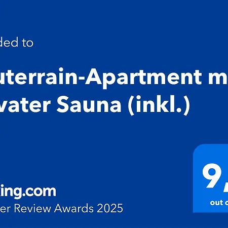 Apartment Souterrain-apartment Mit Privater Sauna Duisburg